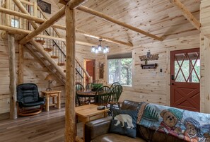Interior - Tranquil Cabin with Amazing Views from the Incredible Deck, the Perfect Base for your Island Park Adventures in Idaho (Island Park)