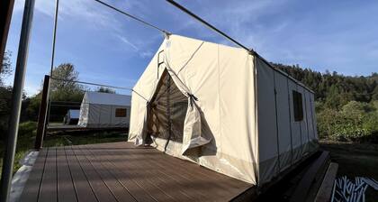 Luxurious Glamping Tent near Jedediah Smith Redwoods State Park, California