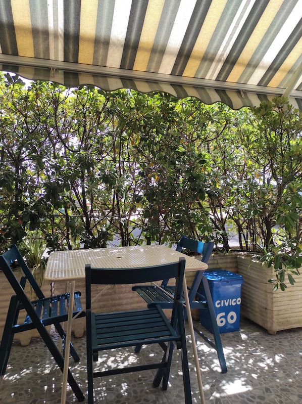 Restauration en plein air