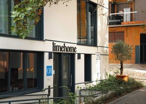 Majoituspaikan julkisivu