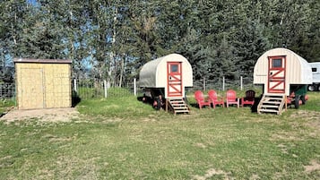 Overnattingsstedets uteområder