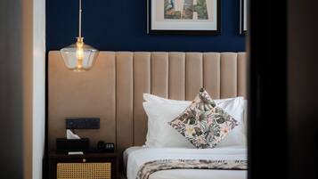 Superior Double Room, 1 King Bed | Minibar, desk, laptop workspace, blackout drapes