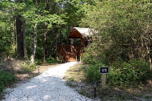Property grounds - Family Friendly Safari Tent Well Equipped in Livingston, Texas (Livingston)