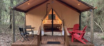 Luxuriously Romantic Safari Tent in Livingston, Texas