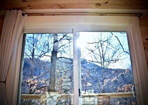 Interior - Elevated Getaway: Exclusive Tiny House with Hot Tub and Deck Views in Todd, NC (Todd)