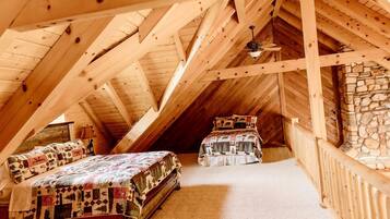 4 slaapkamers, een strijkplank/strijkijzer, wifi, beddengoed