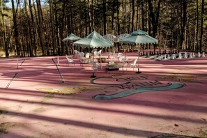 Área para banquetes al aire libre