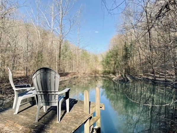 Property grounds - Glamping Retreat for the Modern Explorer in this Lovely A-Frame Rental in Kentucky (Stanton)