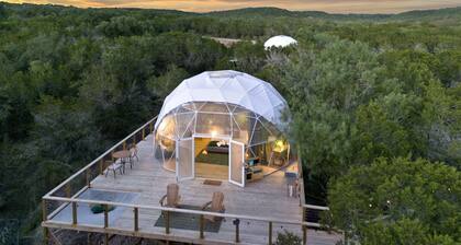 Luxury Glamping Retreat in Texas, Dome Rental for Perfect Nature Escapes