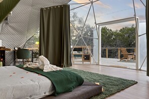 2 dormitorios, escritorio, wifi y ropa de cama