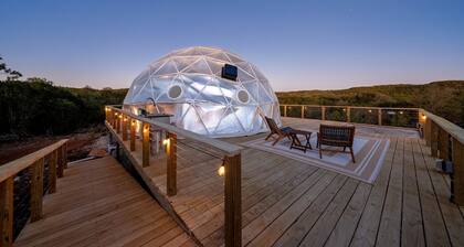 Fully-Equipped Luxury Dome Rental for 4 in Burnet, Texas