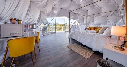 Fully-Equipped Luxury Dome Rental for 4 in Burnet, Texas