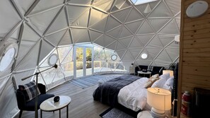 1 makuuhuone, vuodevaatteet