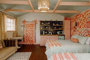 1 室のベッドルーム、WiFi、ベッドシーツ