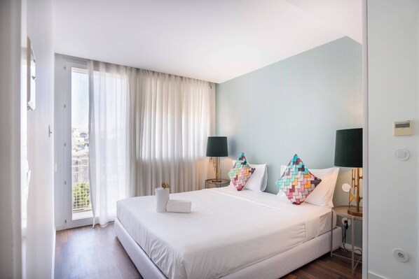 1 Schlafzimmer, Bügeleisen/Bügelbrett, kostenloses WLAN, Bettwäsche