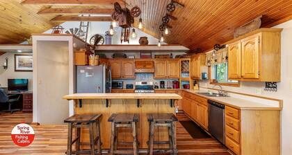 Incredible Wooden Cabin with Fire Pit in Miami, Oklahoma