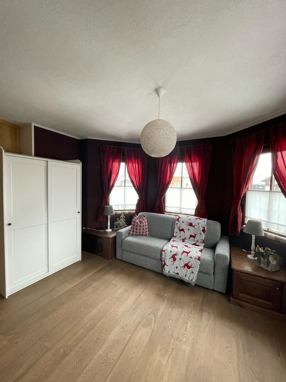 Appartement, 1 chambre, vue montagne | Coin séjour