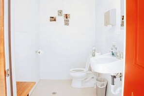 Sèche-cheveux, serviettes fournies, papier toilette