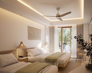 ห้องดีลักซ์ดับเบิล, ระเบียง, วิวสวนสาธารณะ | มินิบาร์, ตู้นิรภัยในห้องพัก, โต๊ะทำงาน, พื้นที่ทำงานแบบใช้แล็ปท็อป