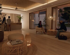 منطقة الاستقبال