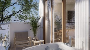 Doppia Signature, vista oceano | Balcone