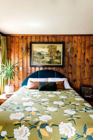 1 غرفة نوم وواي فاي وملاءات أسرّة