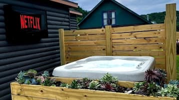 Udendørs spabad