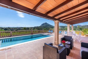 Pool - Villa Ca Na Sureda 6 guests BBQ pool Alcudia (Alcúdia)