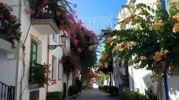 Overnatningsstedets område