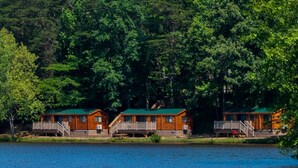 Unclassified image, 3 of 11, button - Cozy Cabin with Hot Tub and Beautiful Views of Cool Springs Lake for an Unforgettable Experience in Virginia (Spotsylvania)