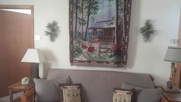 Televisión, chimenea