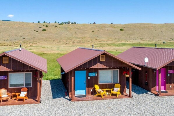 Exterior - Wonderful Tiny Cabin with Incredible Amenities and Stunning Views in Emigrant, Montana (Emigrant)