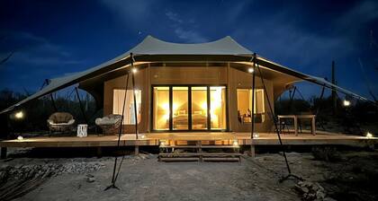 Exclusive Luxury Glamping Retreat with Stargazing & Desert Trails near Saguaro National Park, Arizona