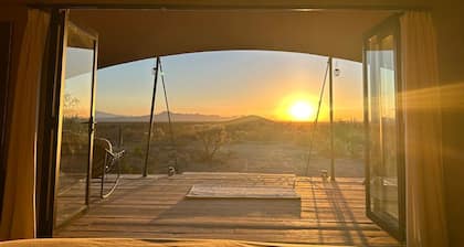 Exclusive Luxury Glamping Retreat with Stargazing & Desert Trails near Saguaro National Park, Arizona