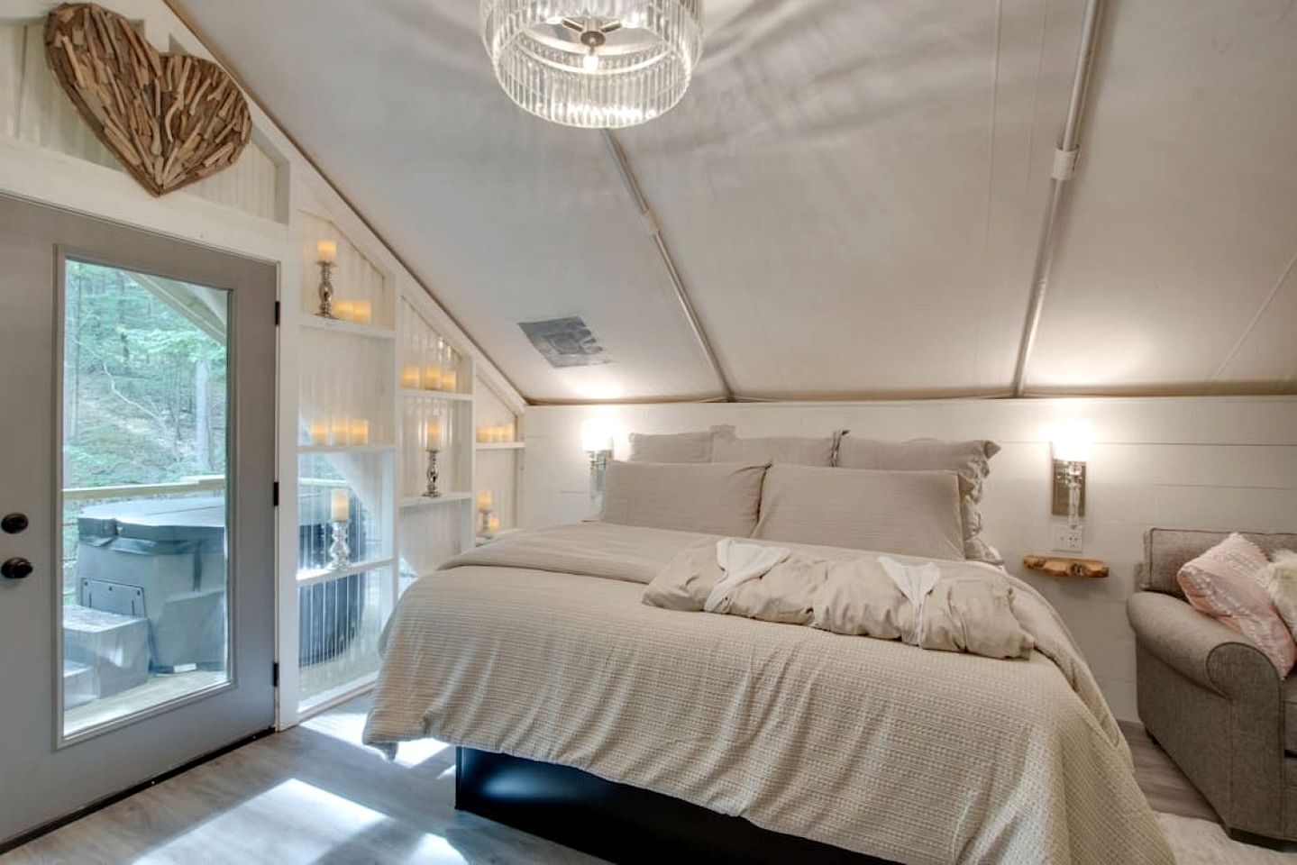 1 chambre, bureau, Wi-Fi, draps fournis