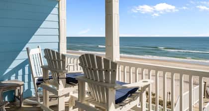 My Turn #207 - Oceanfront Duplex in Surf City with Pool & Direct Beach Access