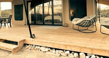 Luxury Glamping Retreat with Private Desert Trails near Saguaro National Park, Tucson Arizona