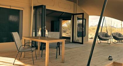 Luxury Glamping Retreat with Private Desert Trails near Saguaro National Park, Tucson Arizona