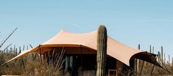 Luxury Glamping Retreat with Private Desert Trails near Saguaro National Park, Tucson Arizona
