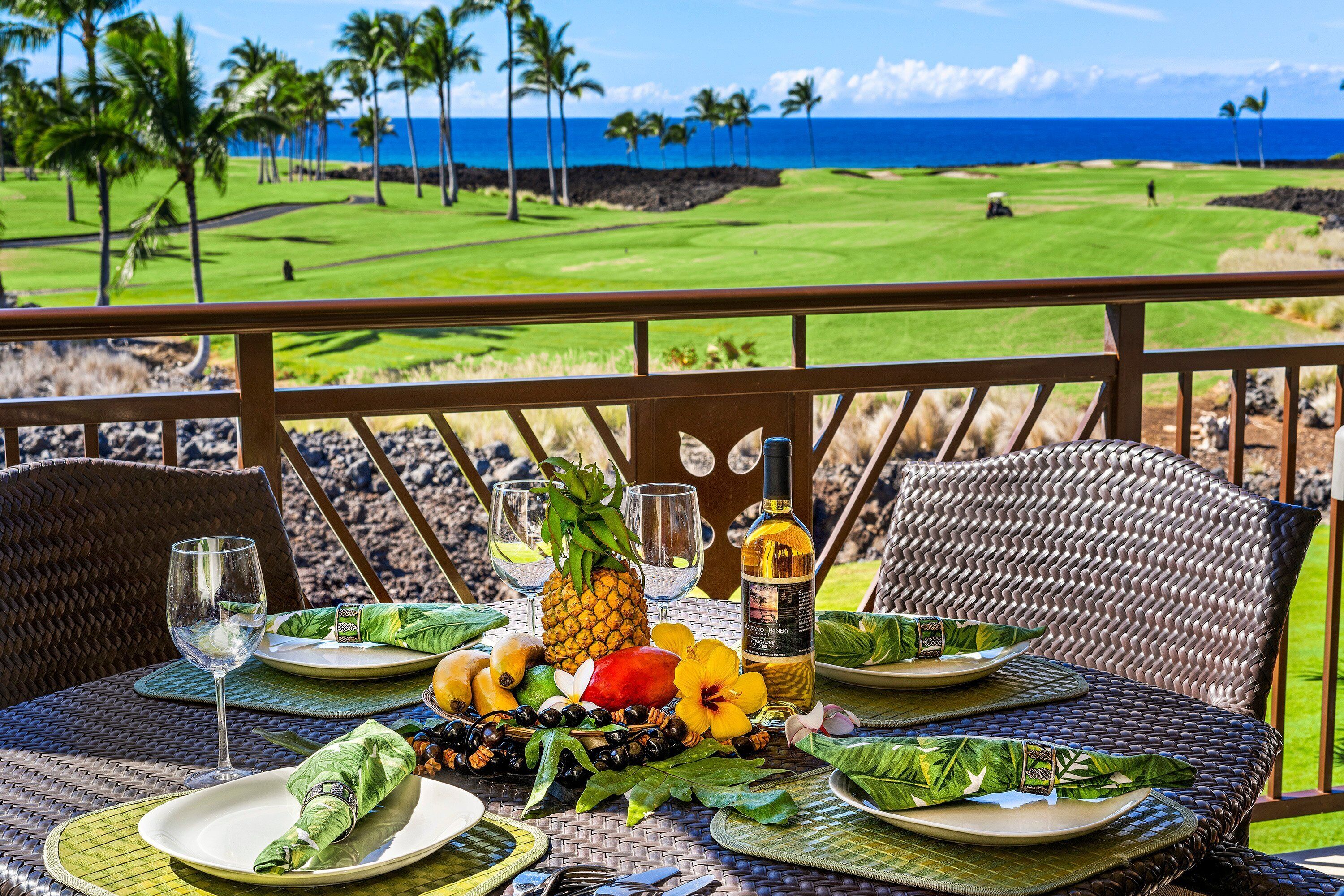 Townhome, Multiple Beds, Lanai, Ocean View (Halii Kai 8G) | Outdoor dining