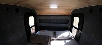 Peaceful Desert Glamping Trailer with Vineyard Views Near Death Valley National Park, California