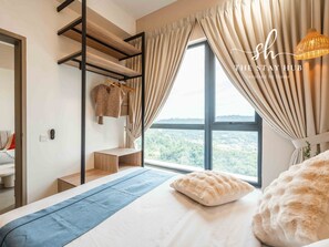 Comfort Apartment, 2 Bedrooms, Non Smoking, Kitchen | Iron/ironing board, free WiFi - Mossaz Luxe Suites by The Stay Hub (Petaling Jaya)