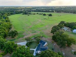 Exterior - Charming Texas Farmhouse Stay with Modern Western Flair near NRS Ranch in Decatur, TX (Decatur)