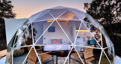 Marble Falls Glamping Dome for Romantic Getaways near Austin