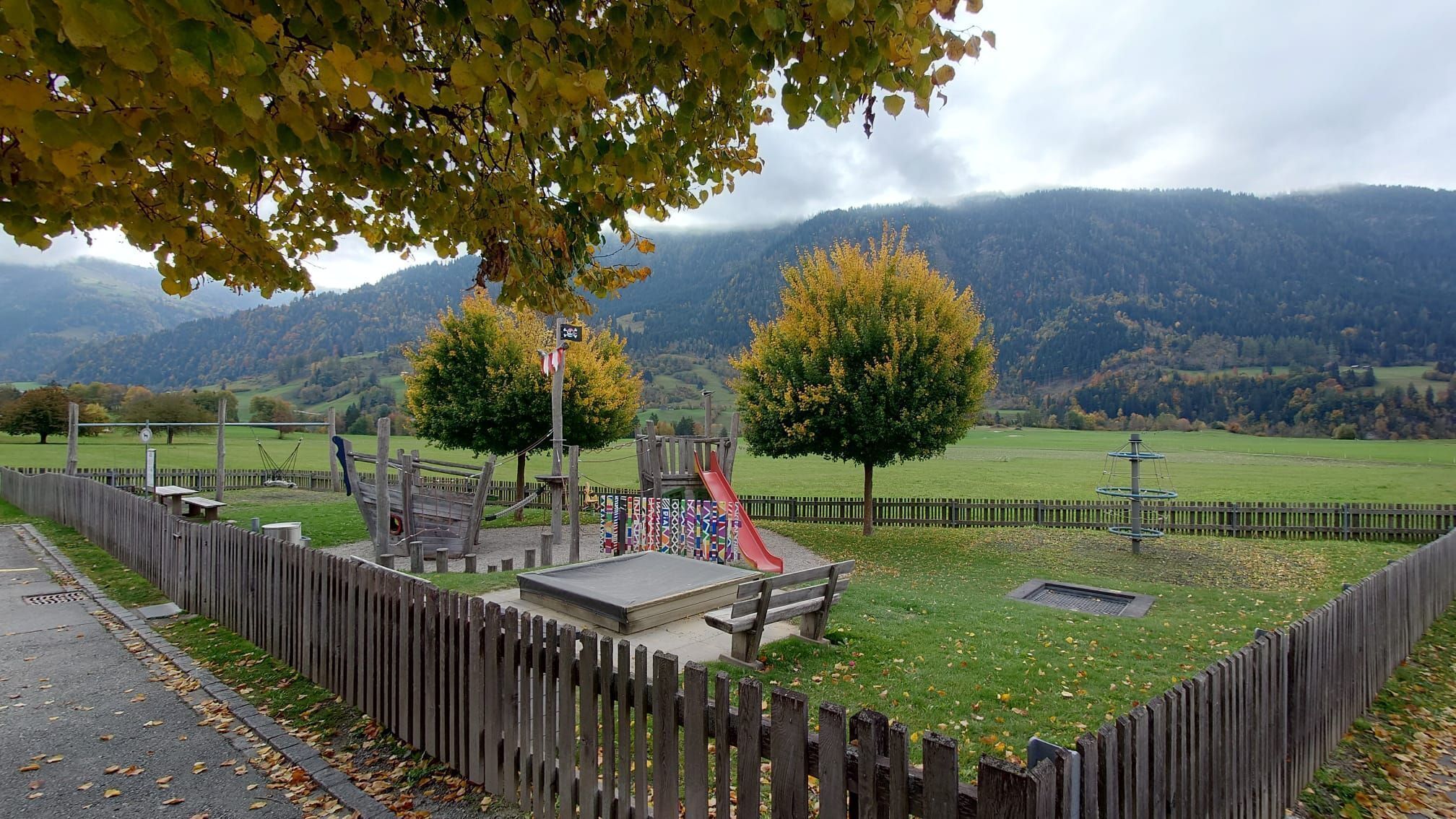 المنطقة المحيطة بالمنشأة