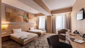 In-room safe, desk, iron/ironing board, free WiFi