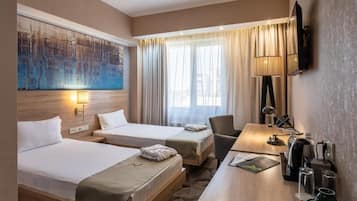 In-room safe, desk, iron/ironing board, free WiFi