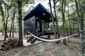 Exterior - Charming Woodland Cabin Retreat near River and Grasslands in Texas (Alvord)