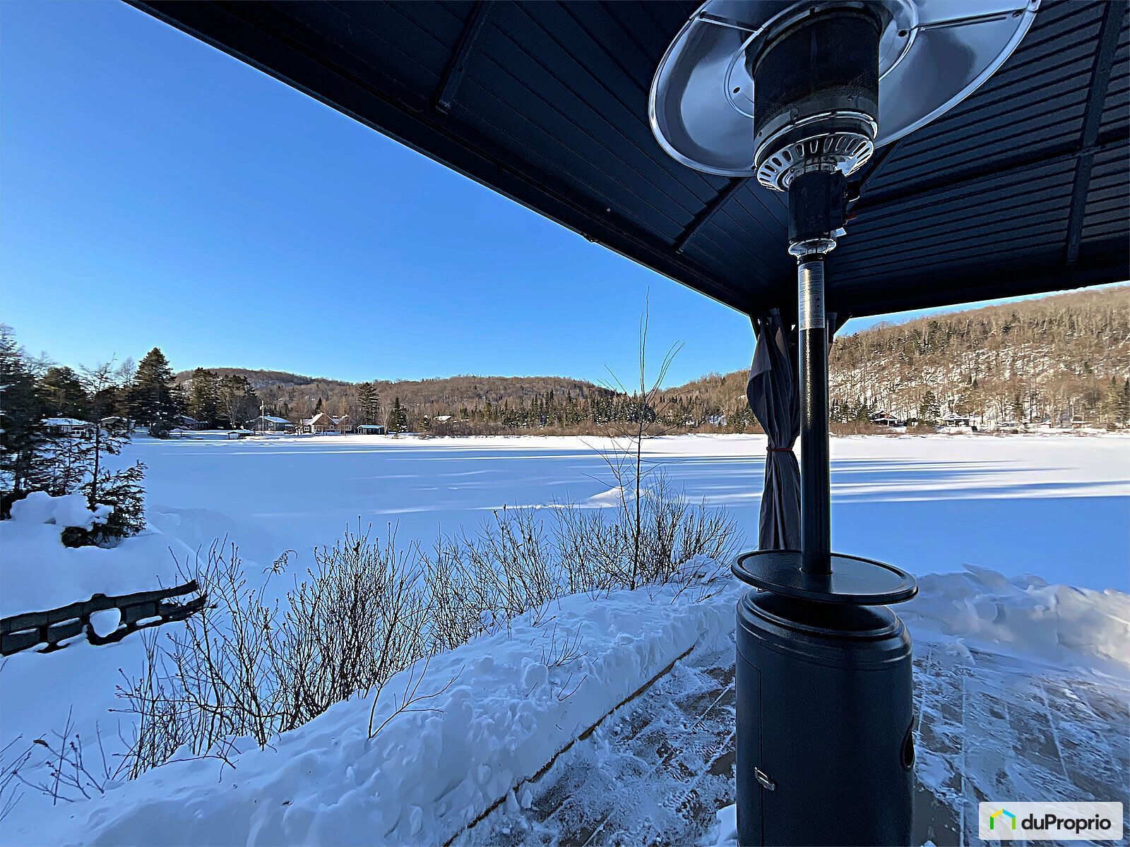 Enceinte de l’hébergement