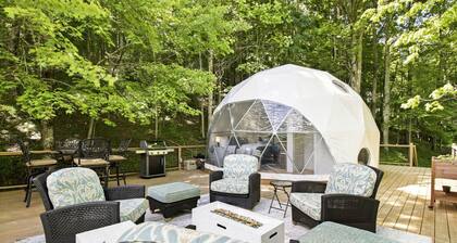 Spectacular Dome Surrounded by Beautiful Nature in North Carolina